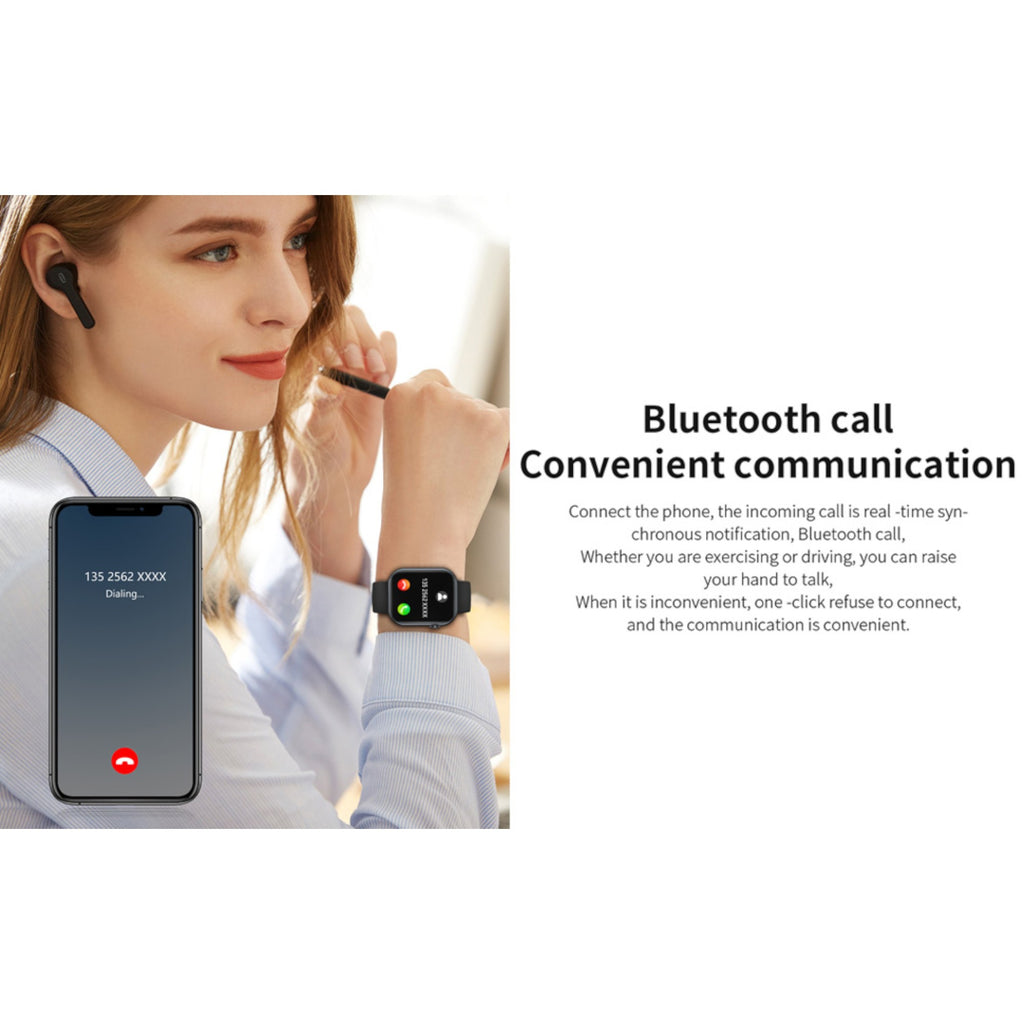 Smartwatch for Men and Women, 1.83-inch HD Display, Heart Rate Monitoring, Voice Assistant, Bluetooth Calling, Factory Ready Smartwatch,